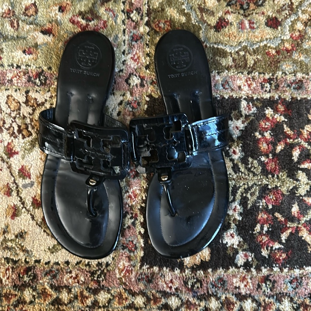 Black Tory Burch sandal, size 10M